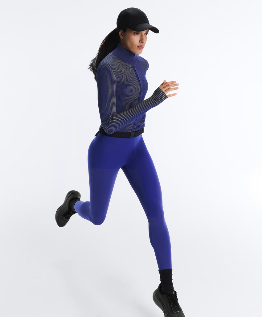 Приталенная куртка Rib из вязаного трикотажа