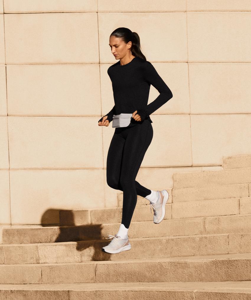 Базовые компрессионные леггинсы до щиколотки