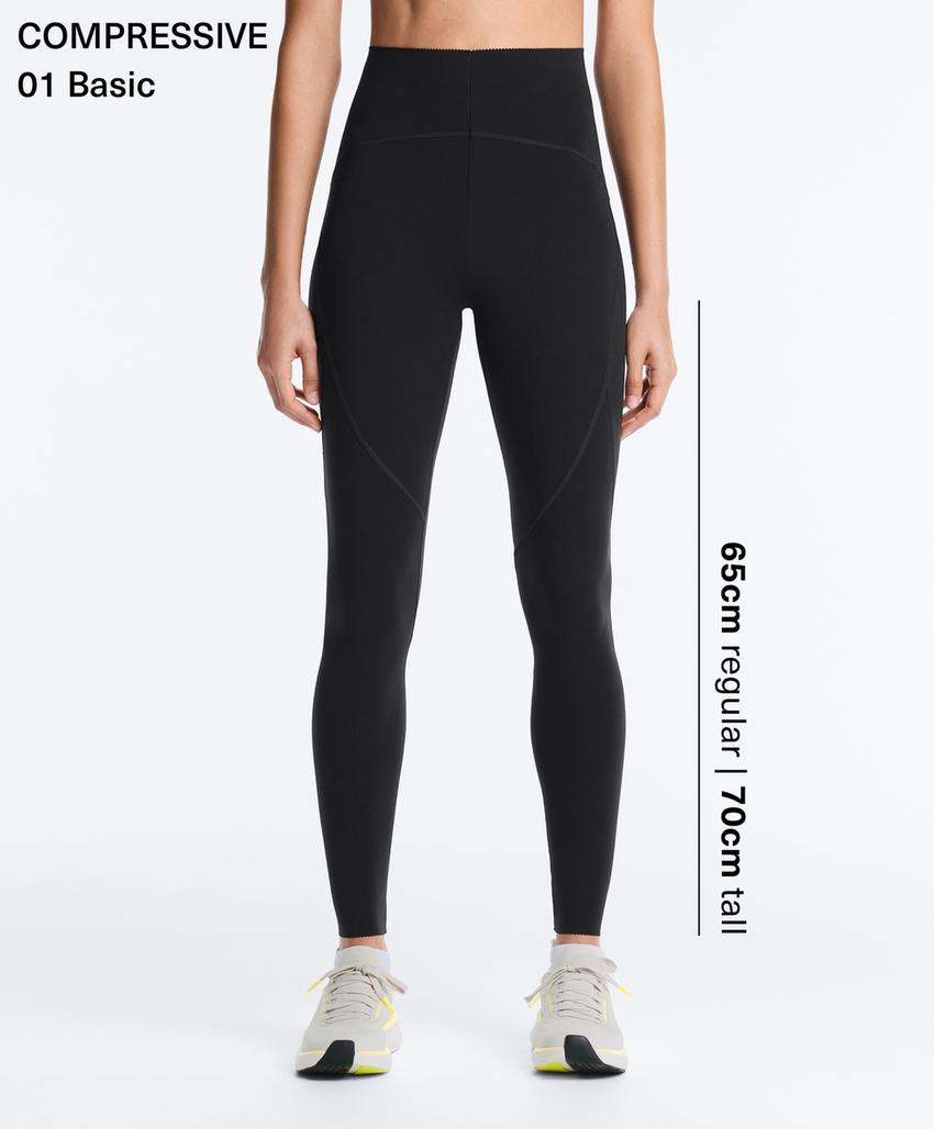 Базовые компрессионные леггинсы до щиколотки