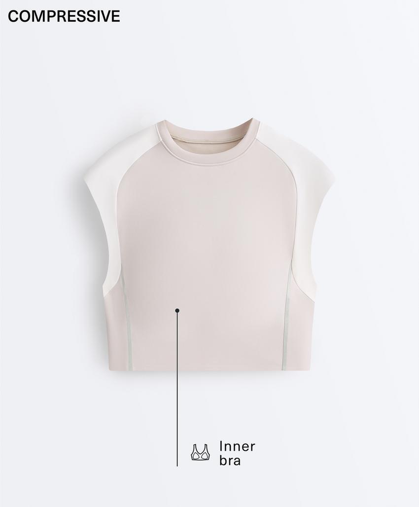 Tank top Compressive светоотражающий