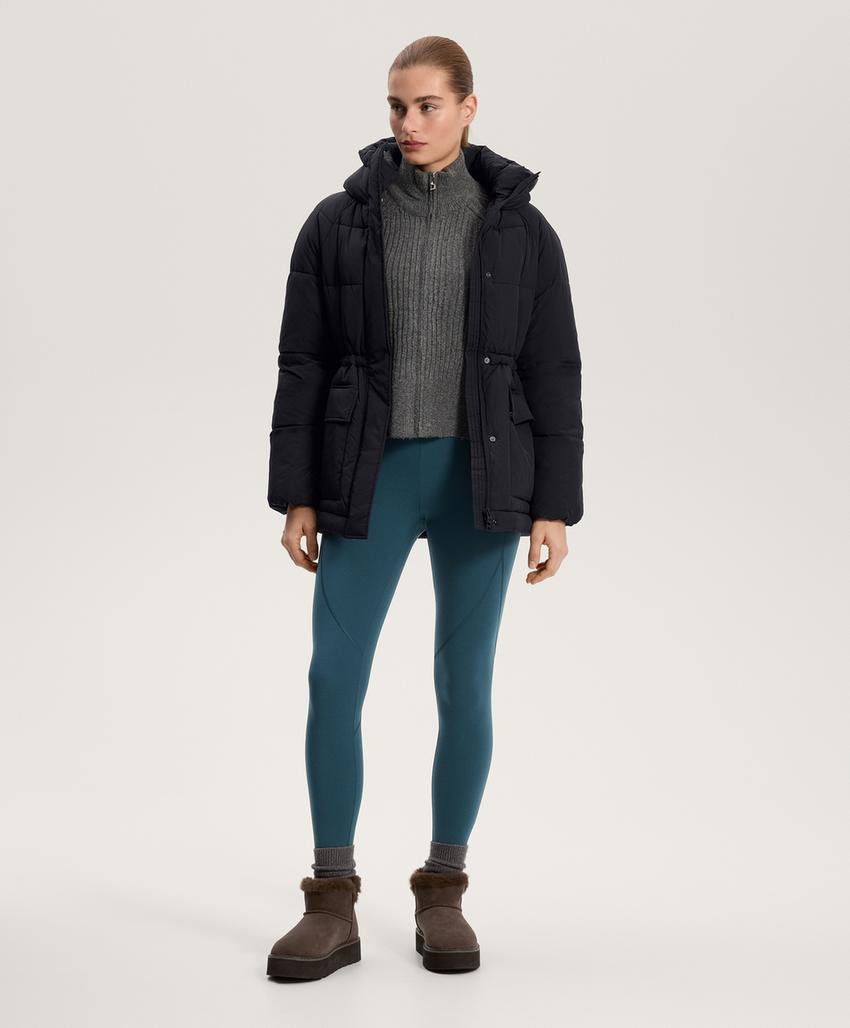 Компрессионные брюки до лодыжек с высокой посадкой