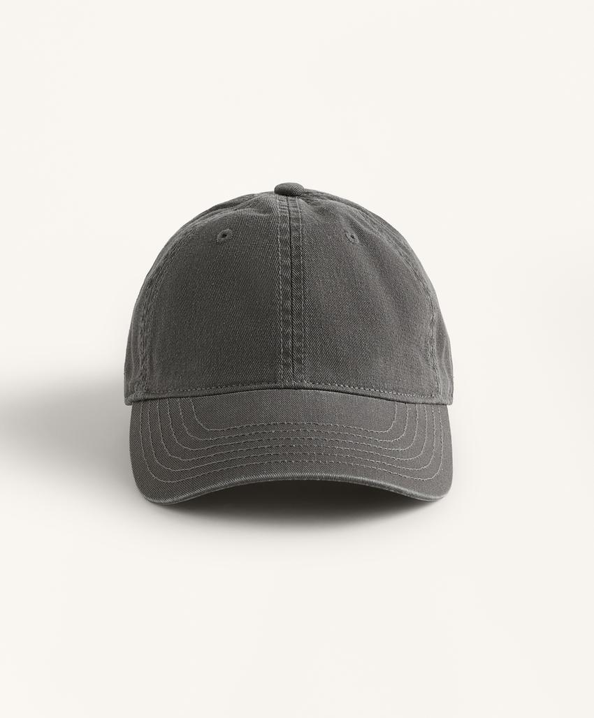 Кепка из 100%-го хлопка с эффектом выгорания