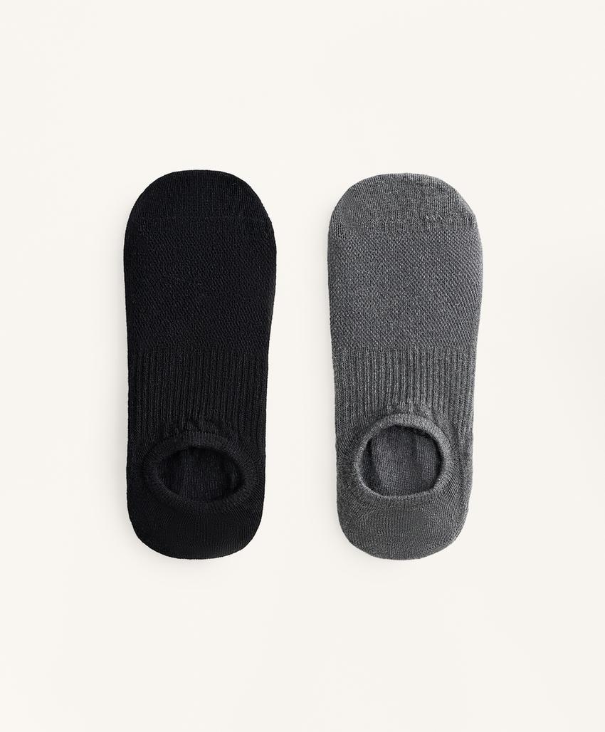 2 пары носков из смесового хлопка для йоги и пилатеса
