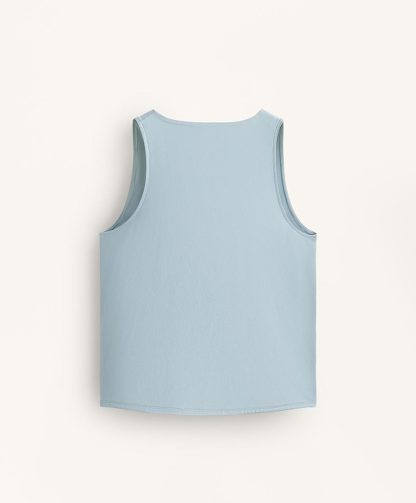 Футболка без рукавов comfortlux с перекрещивающимся воротником