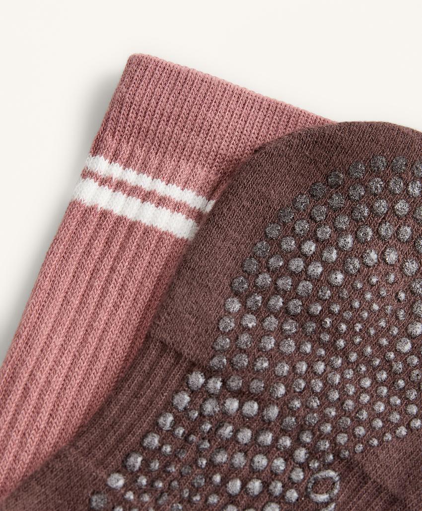 2 пары Classic носки для йоги и пилатеса из смесового хлопка