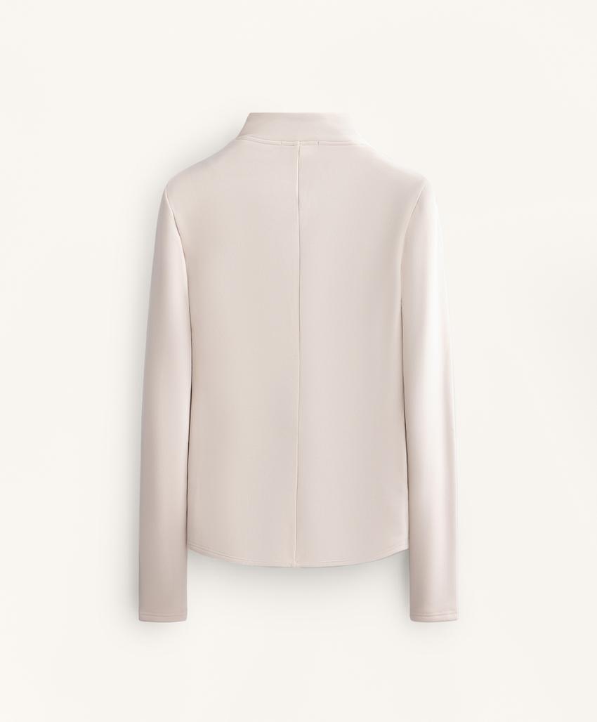 Длинная сверхтеплая бесшовная техническая куртка