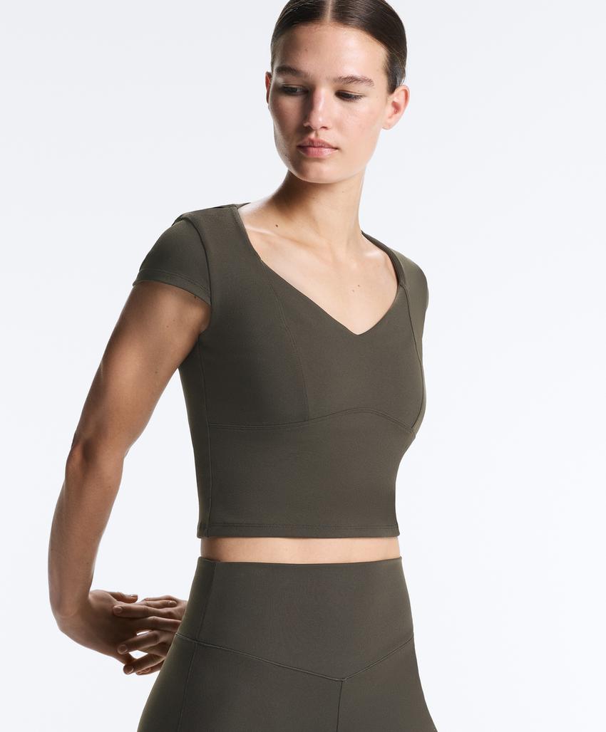 Tank top Evermove с коротким рукавом