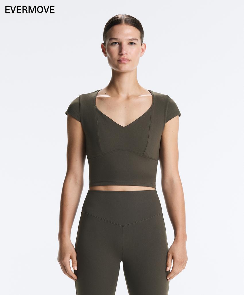 Tank top Evermove с коротким рукавом