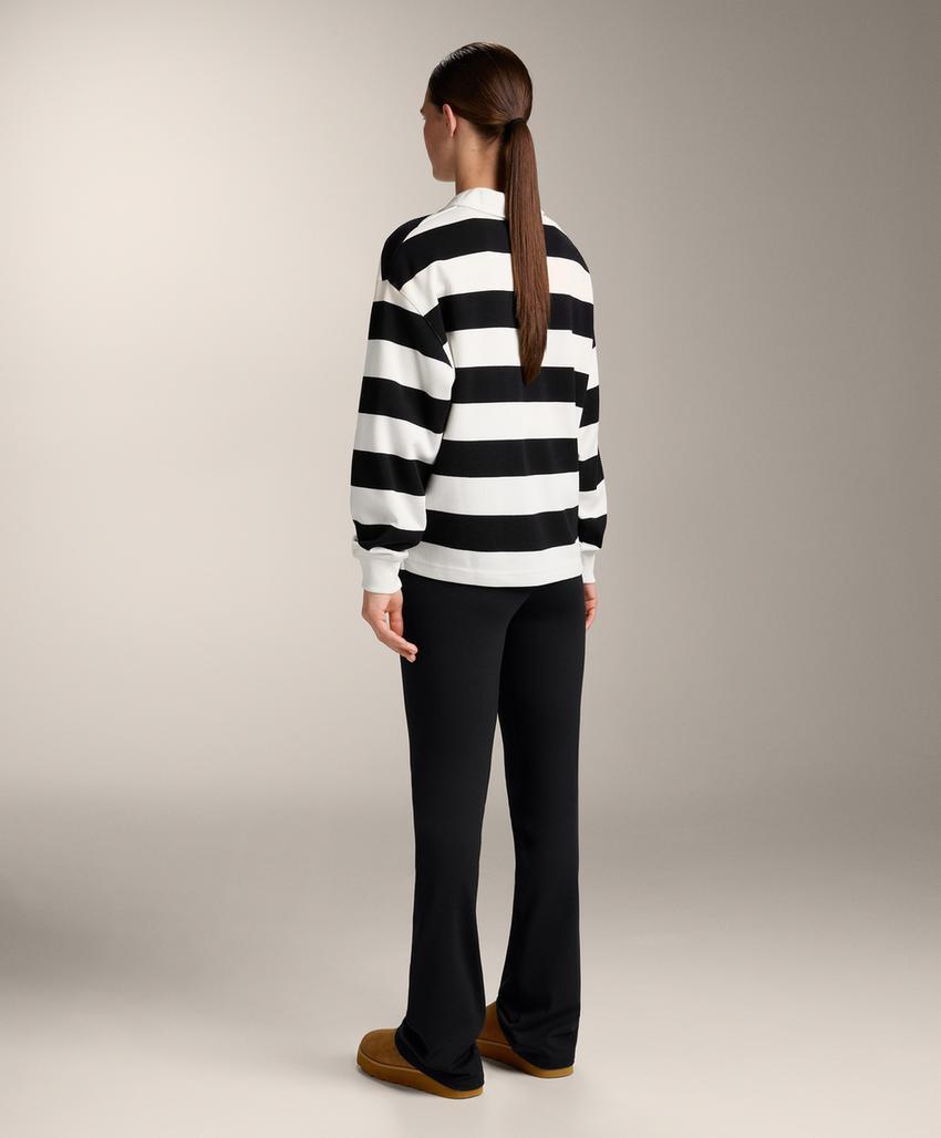 Поло из полотна с набивным узором из хлопка