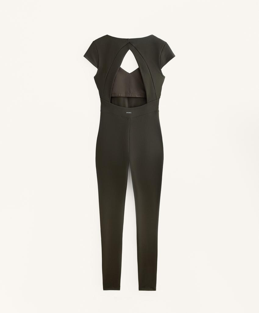 Длинный комбинезон Evermove с коротким рукавом