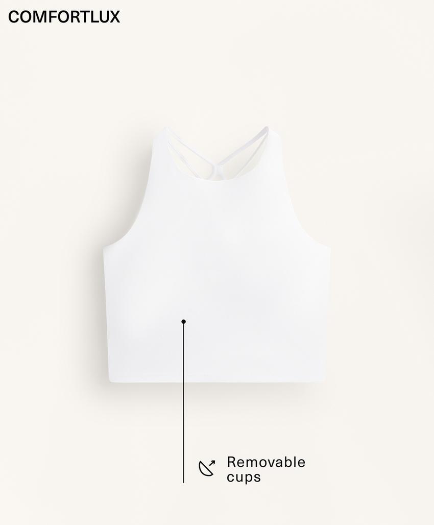 Топ-танк comfortlux с лямками и чашечками