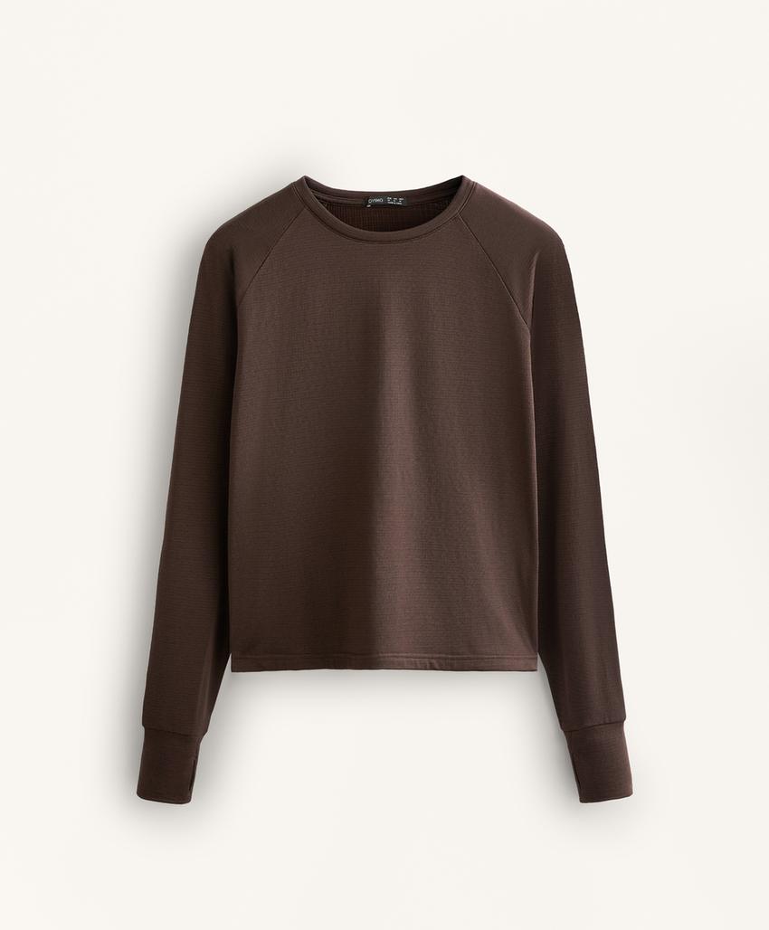 Лонгслив из высокотехнологичной ткани