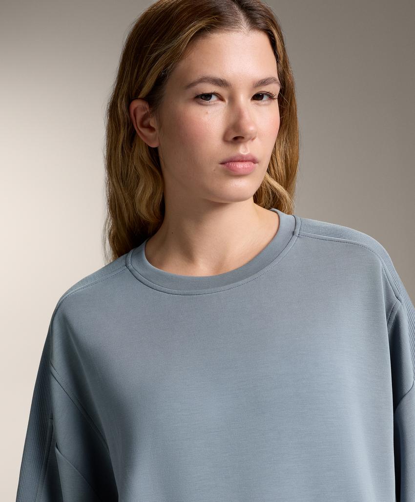 Толстовка Rib из мягкого модала