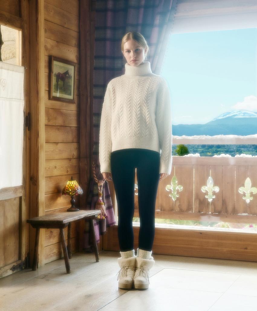 Леггинсы длиной до щиколотки с высокой посадкой, супер-теплые и безшовные 70 см