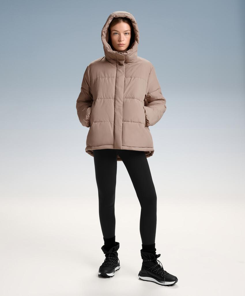 Леггинсы длиной до щиколотки с высокой посадкой, супер-теплые и безшовные 70 см