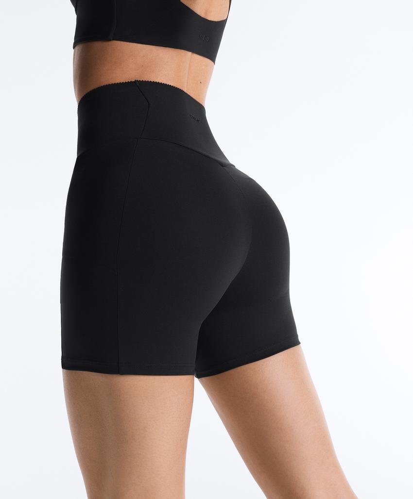 Hot pant с завышенной талией Compressive с карманом, 10 см