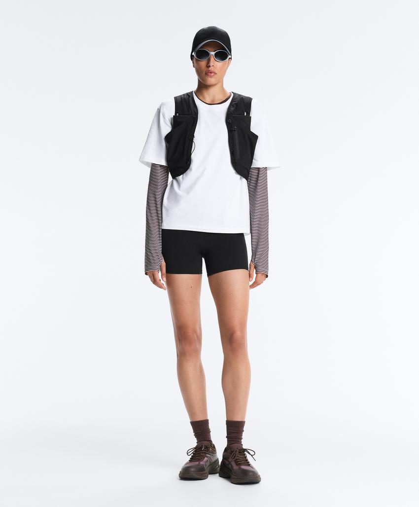 Hot pant с завышенной талией Compressive с карманом, 10 см