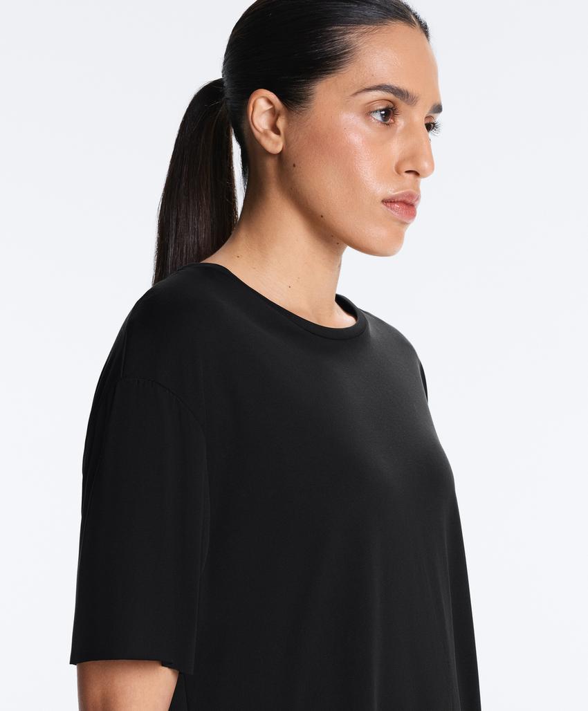 Футболка без рукавов из модального микса