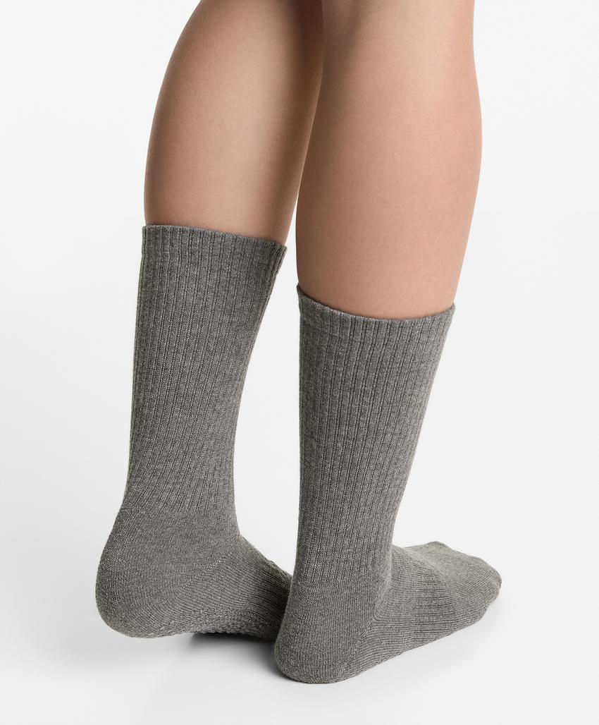 Носки из хлопкового смесового материала для классической йоги и пилатеса, 2 пары