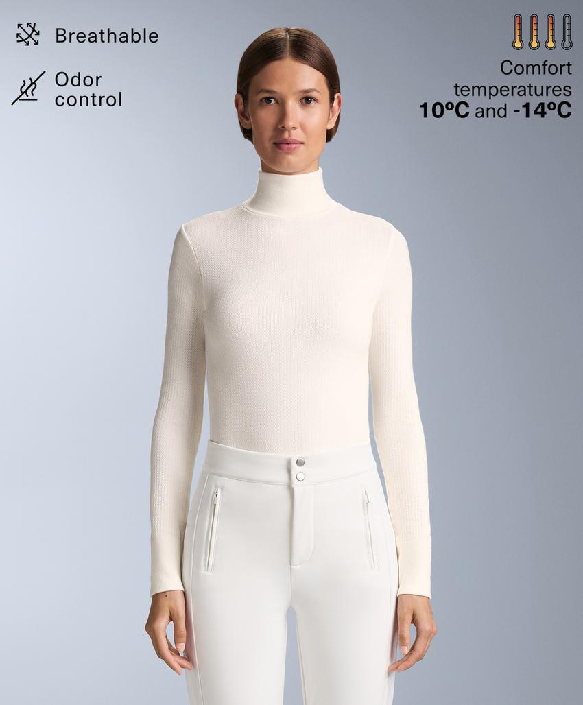 Бесшовная футболка Base Layer из мериносовой шерсти