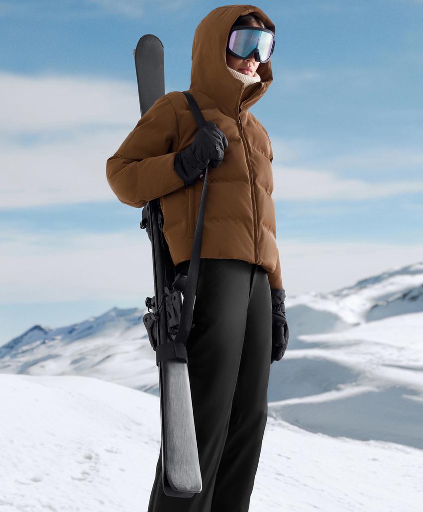 Защитные прямые брюки для горных лыж primaloft® feel the performance tm ski