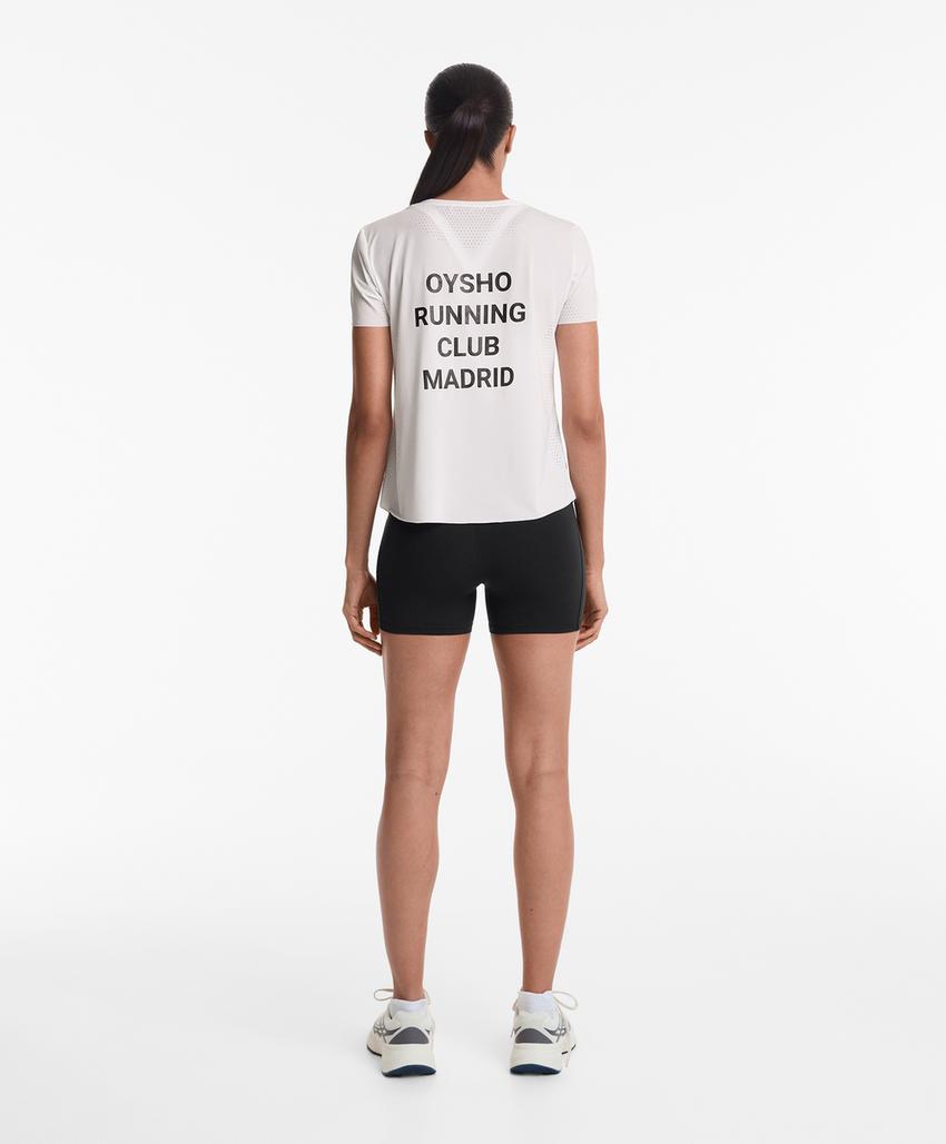 Футболка с коротким рукавом running club madrid с технической посадкой