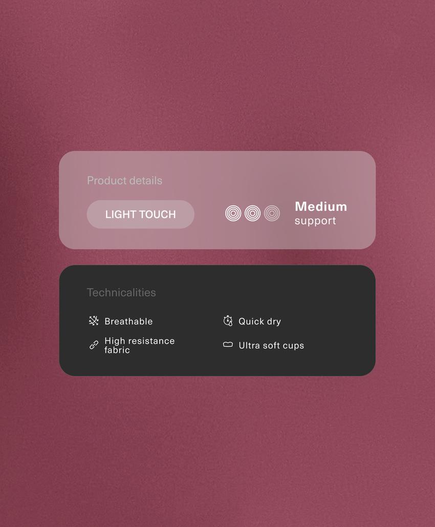 Майка Light Touch с перекрестной спинкой