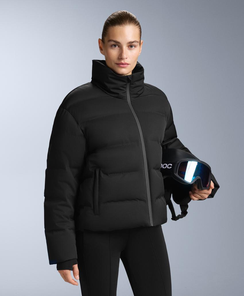 Пуховик minardi piume ski из 80% пера и 20% пуха, водостойкий