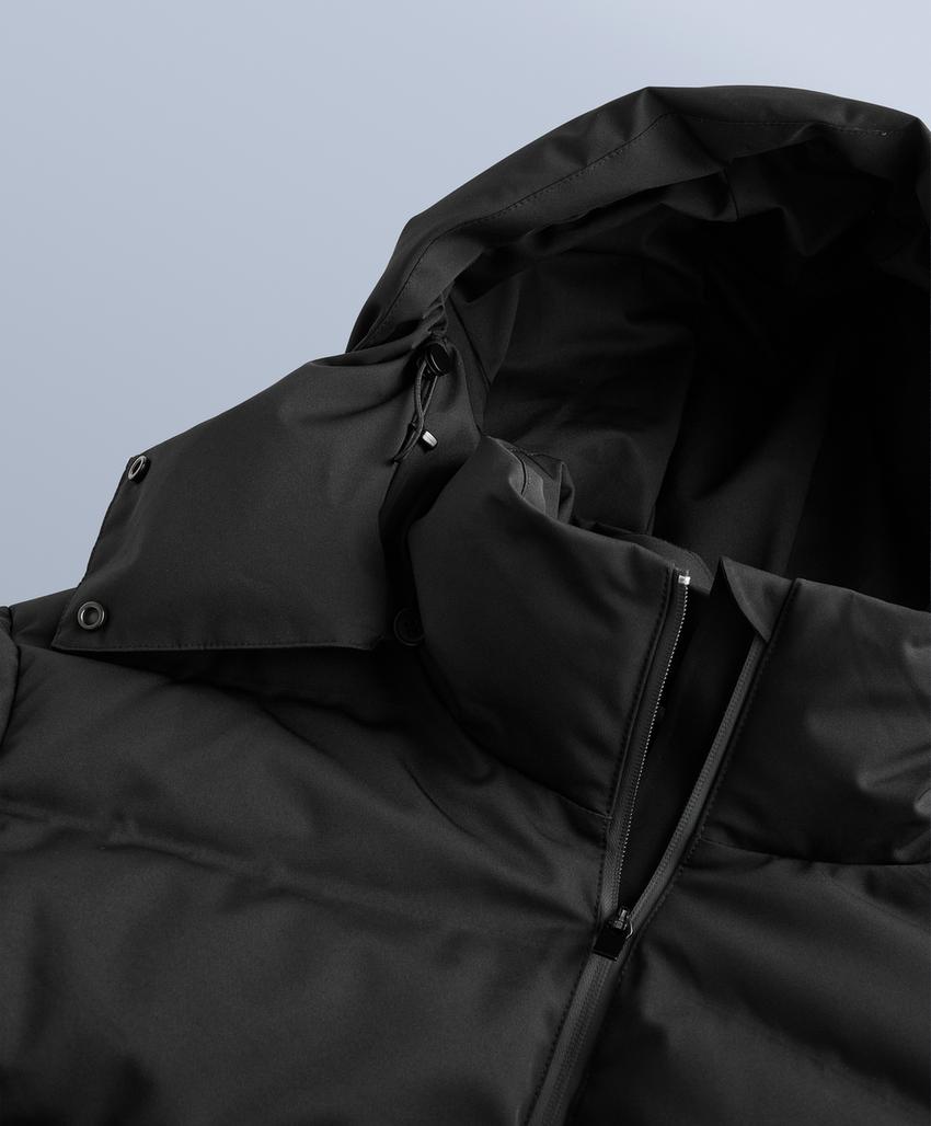 Пуховик minardi piume ski из 80% пера и 20% пуха, водостойкий