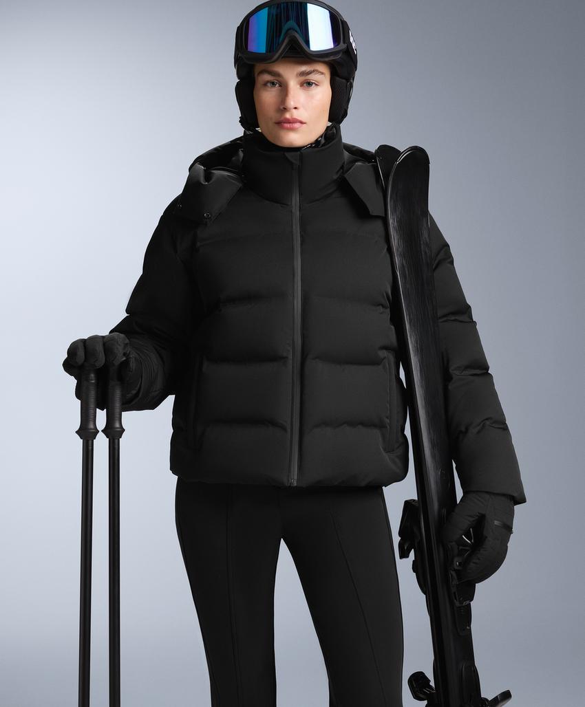 Пуховик minardi piume ski из 80% пера и 20% пуха, водостойкий