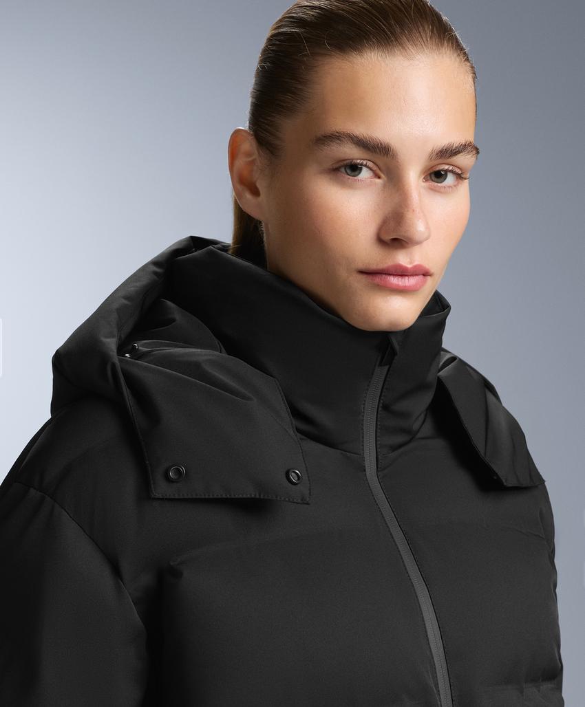 Пуховик minardi piume ski из 80% пера и 20% пуха, водостойкий