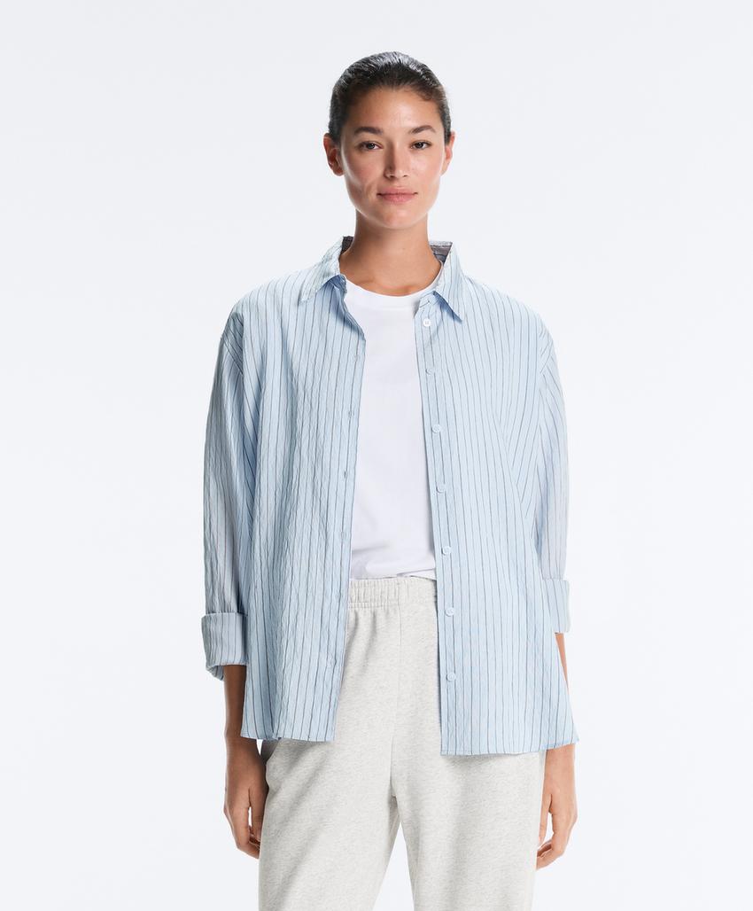 Регулярная рубашка в полоску