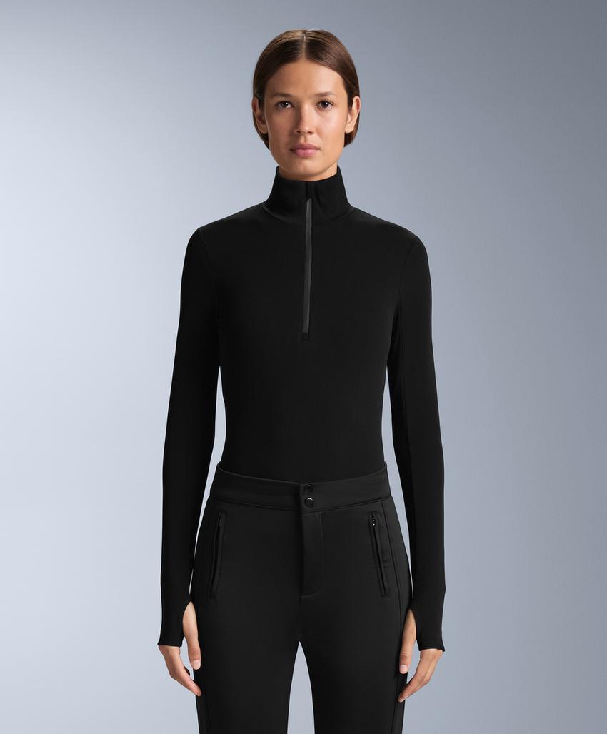 Термофутболка Base Layer с молнией до середины груди
