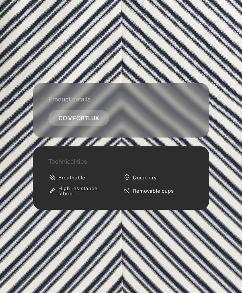 Майка - топ Comfortlux в полоску