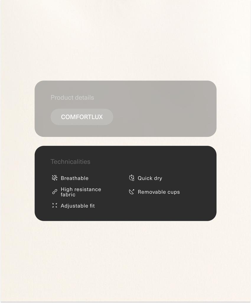 Майка - топ Comfortlux с регулируемыми бретельками