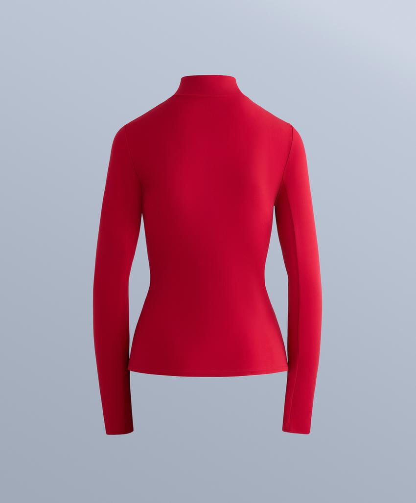 Термофутболка Base Layer с молнией до середины груди