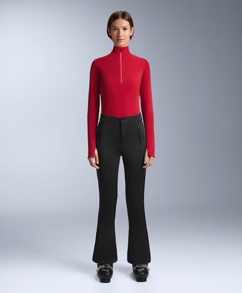 Термофутболка Base Layer с молнией до середины груди