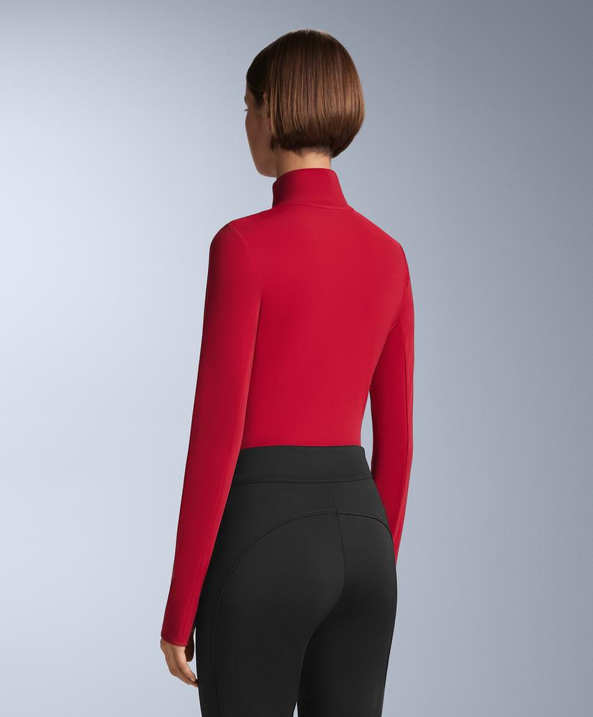 Термофутболка Base Layer с молнией до середины груди