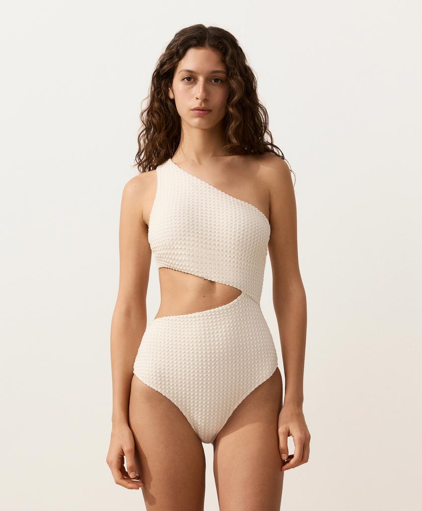 Асимметричное трикини Crochet