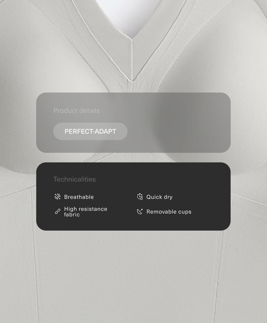 Майка - топ Perfect-adapt с бретелями