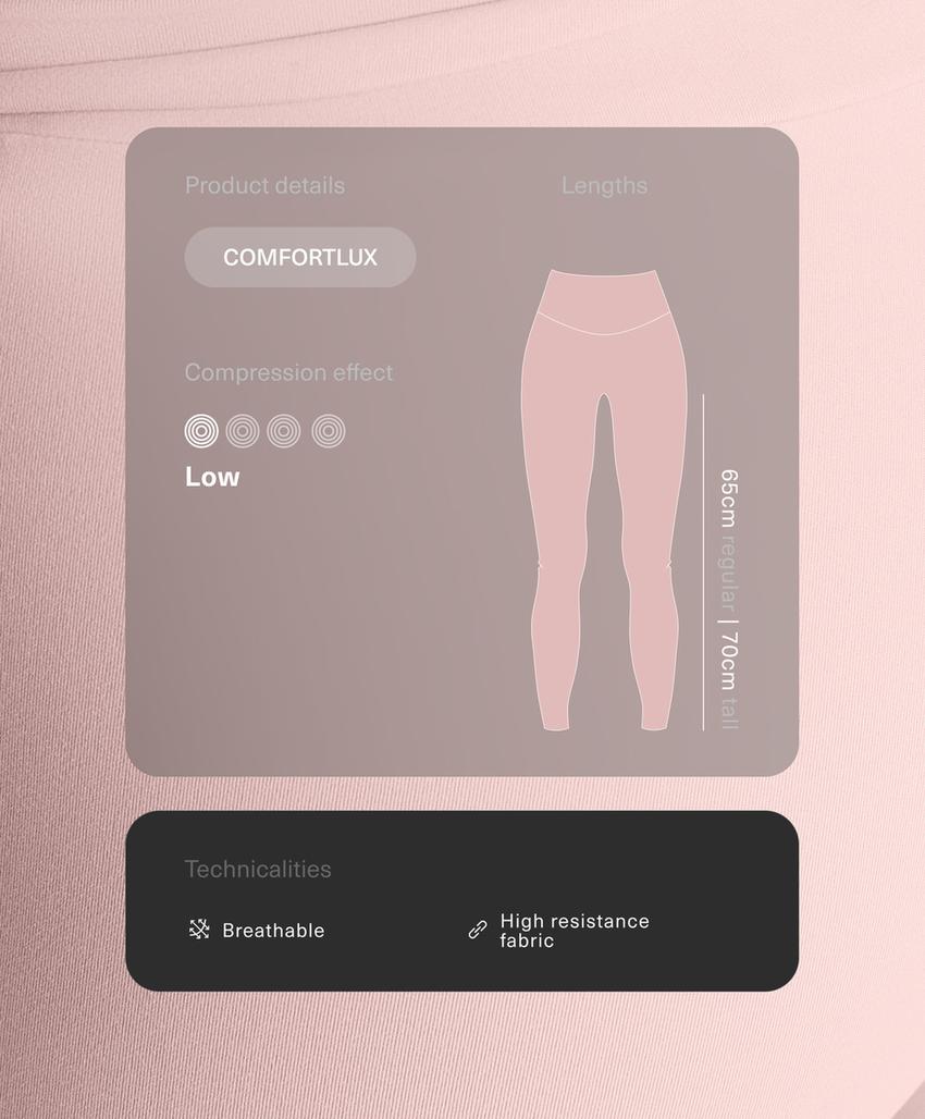 Леггинсы comfortlux с высокой посадкой и длиной до щиколотки