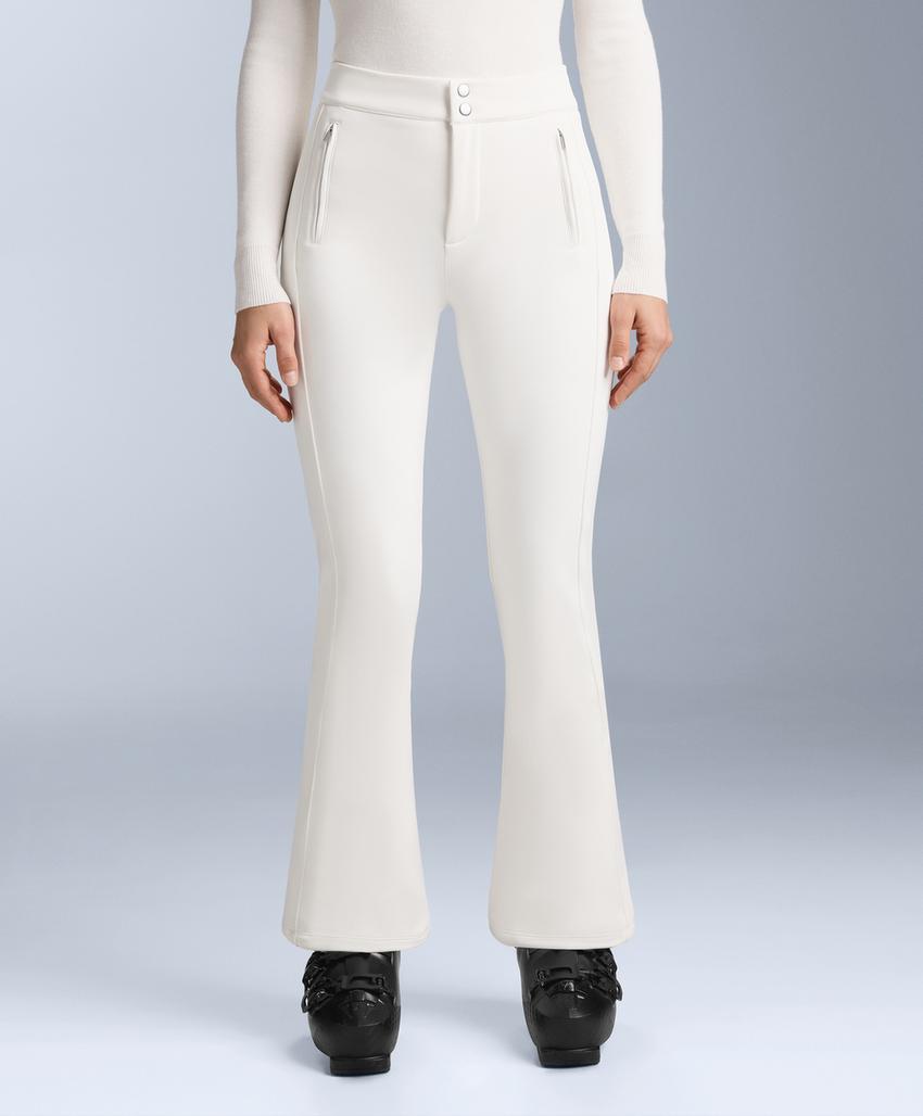 Water-resistant flare stretch SKI trousers