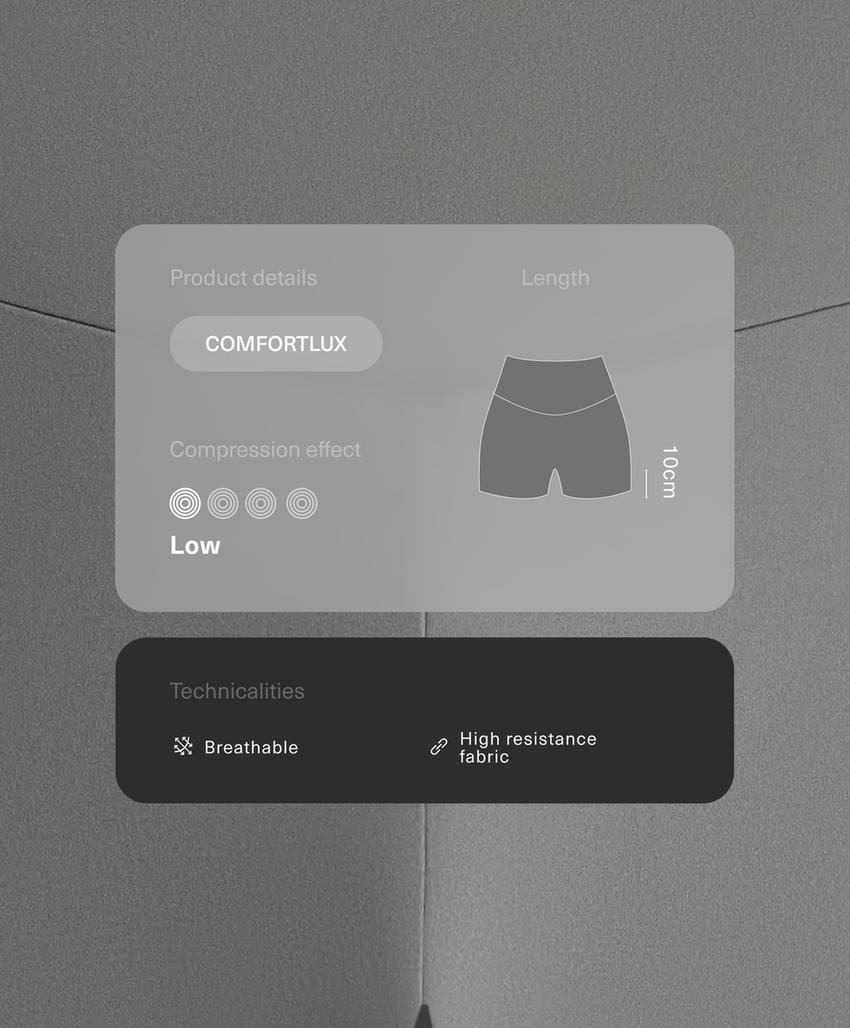 Легинсы ультракороткого кроя Comfortlux  10 см