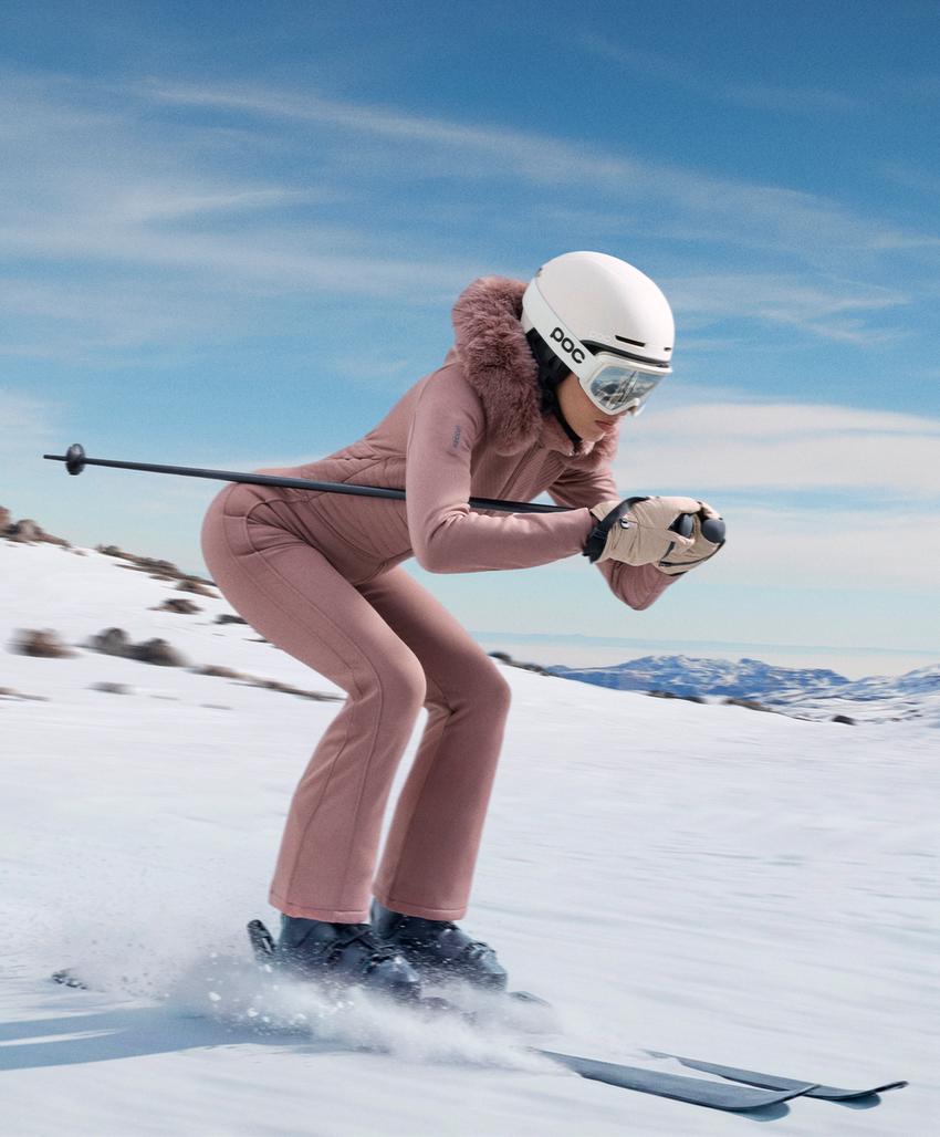 Эластичный приталенный комбинезон SKI из водостойкой ткани