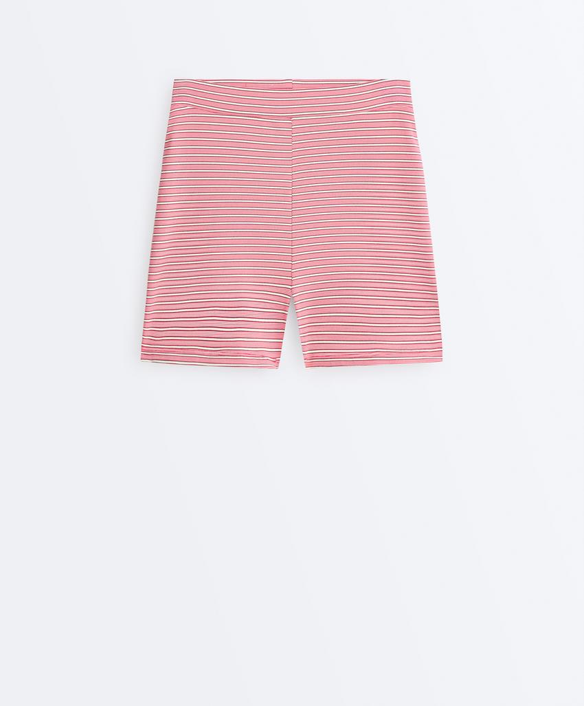 Велосипедки Hot Pants Comfortlux с высокой посадкой 5 см в полоску