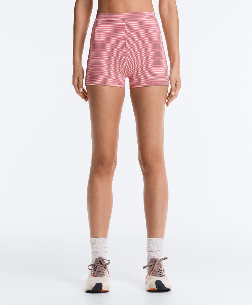 Велосипедки Hot Pants Comfortlux с высокой посадкой 5 см в полоску