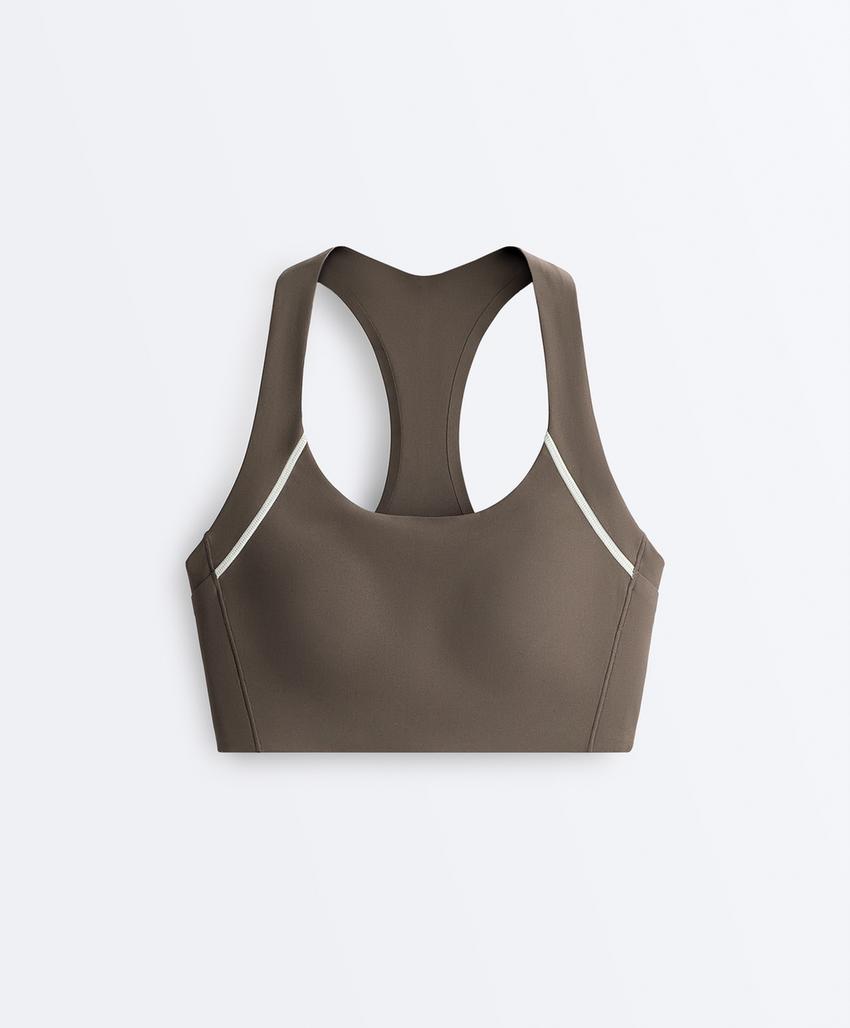 Sutiã de desporto Perfect-adapt de suporte médio refletor