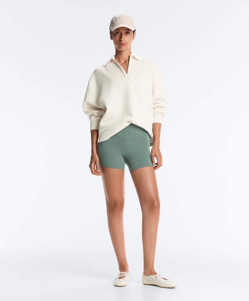 Легинсы Hot pants Comfortlux с высокой посадкой, 10 см