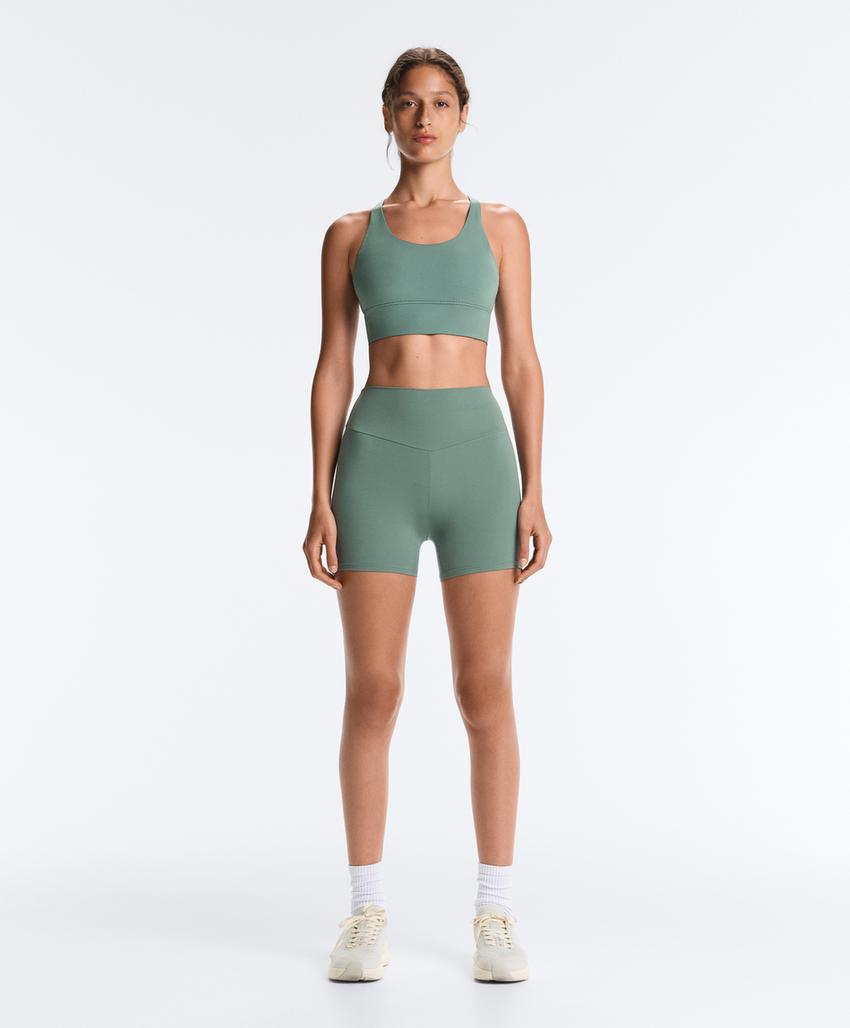 Легинсы Hot pants Comfortlux с высокой посадкой, 10 см