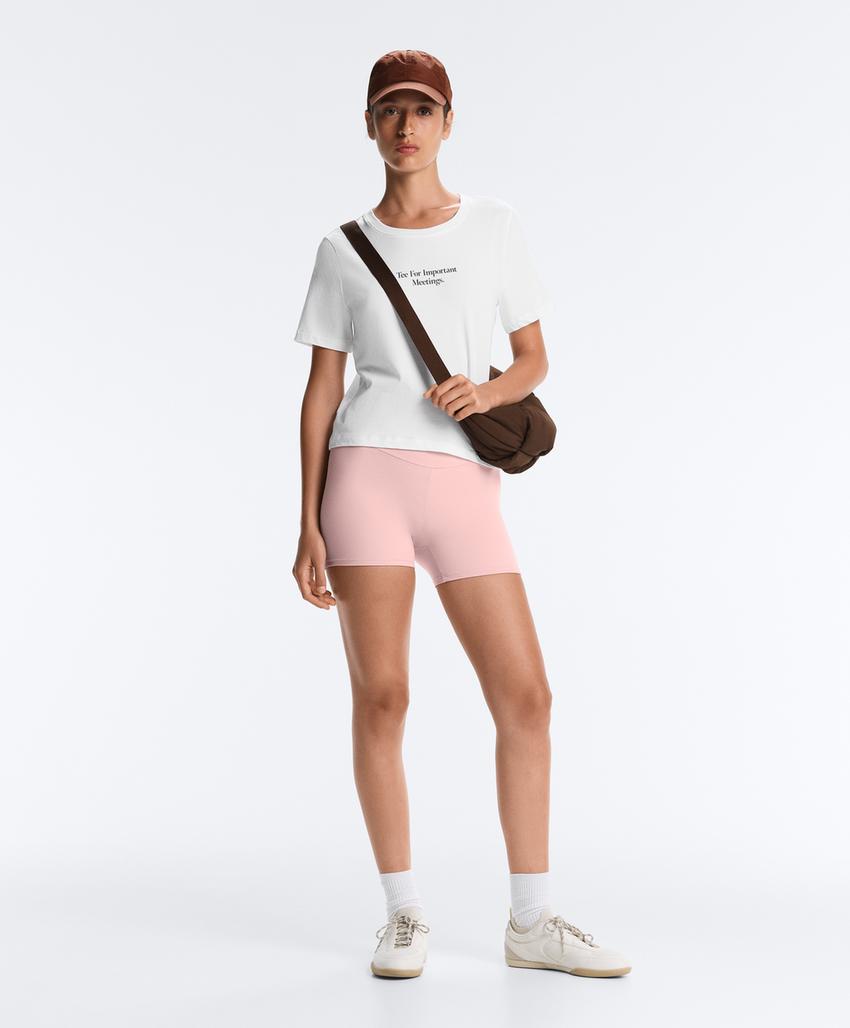 Легинсы Hot pants Comfortlux с высокой посадкой, 10 см